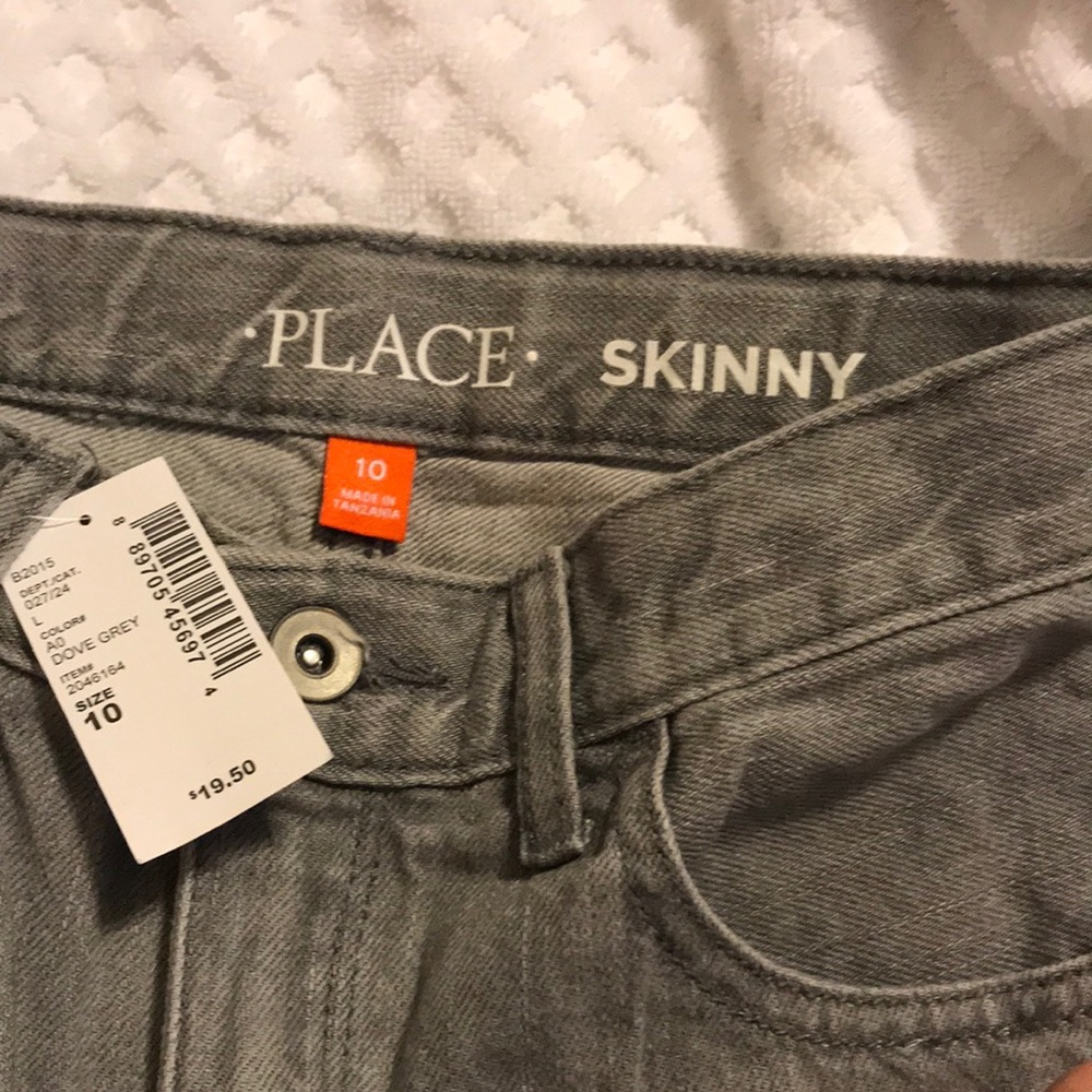 NWT Grey Children’s Place Jeans. Boys size 10